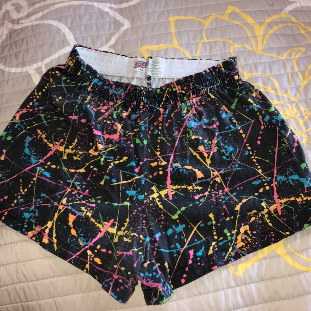 SOFFE Splatter Painted Shorts